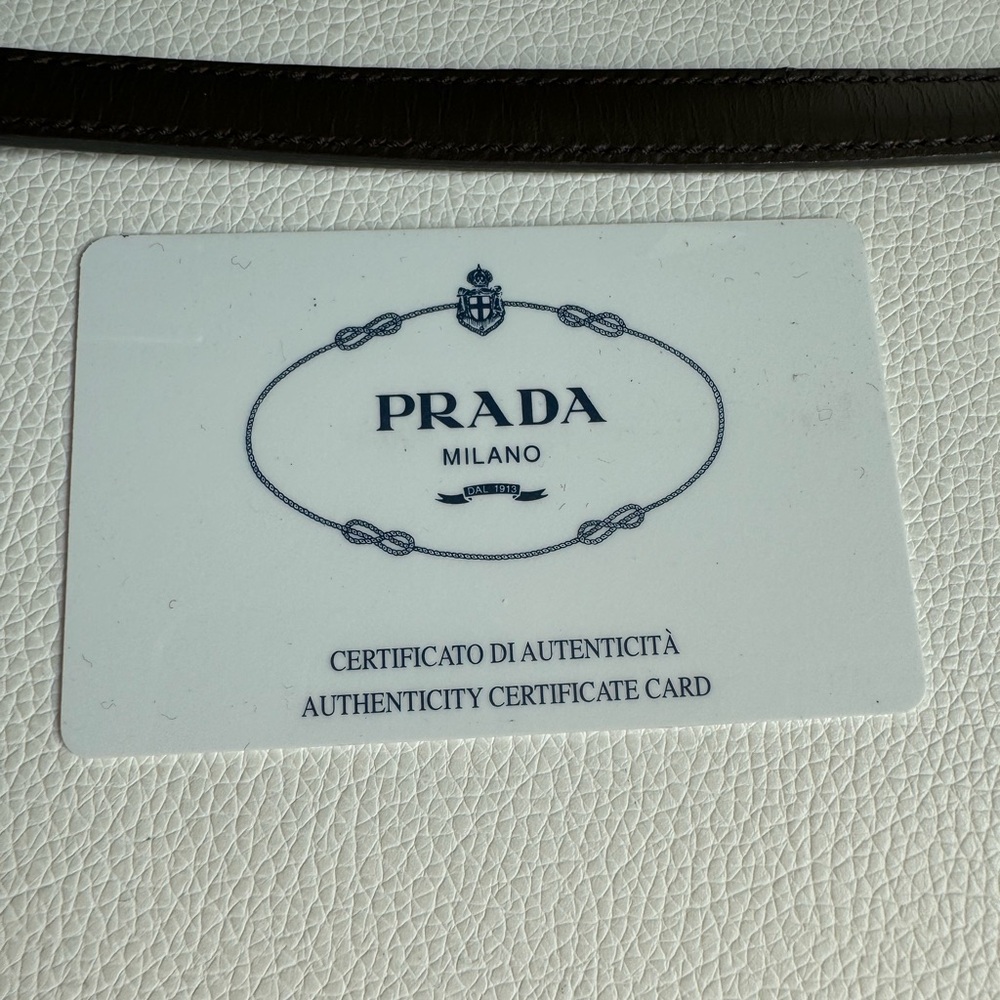 Prada B7400 Vitello Lissato Shoulder Bag – Loden – Vintage 1998 - Picture 10 of 11
